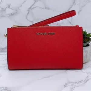 Red Michael Kors Wallet Luxury